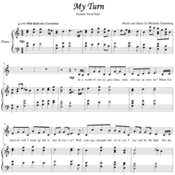 My Turn<br>Sheet Music