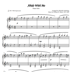 Abide With Me - Piano Solo